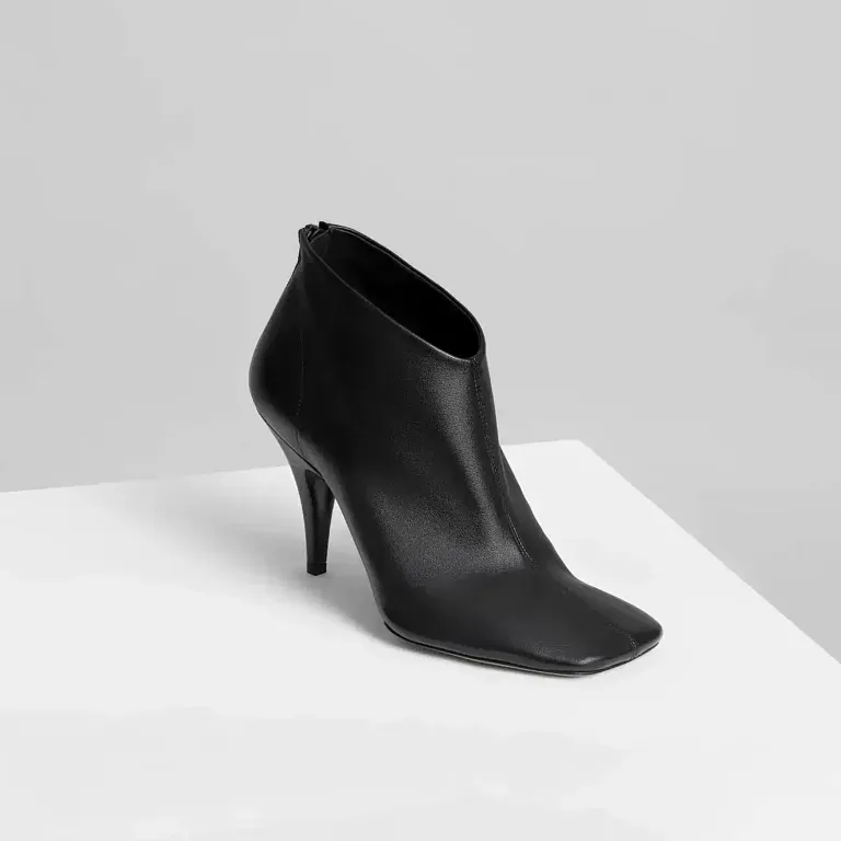 Мягкие ботильоны 90 Phoebe Philo Black - фото 1