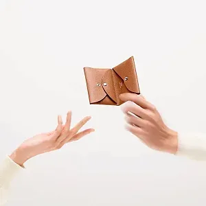 Hermès Кардхолдер Calvi Duo Black - фото 2