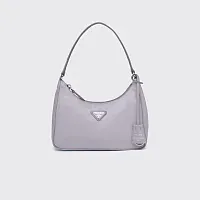 Prada Мини-сумка Re-Edition 2005 из Re-Nylon и сафьяновой кожи Wisteria - фото 1