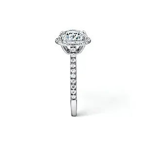 Tiffany & Co. Помолвочное кольцо Soleste Round Brilliant Engagement Ring in Platinum - фото 4