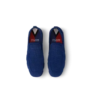 Louis Vuitton Мокасины LV Deck Dark Blue - фото 3