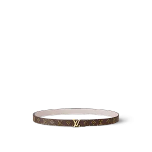 Louis Vuitton Двухсторонний ремень Iconic 20 мм Grey Rose - фото 1