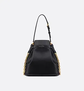 Dior Сумка C'est среднего формата Black - фото 4