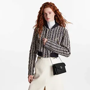 Louis Vuitton Клатч на цепочке Mylockme Black - фото 2