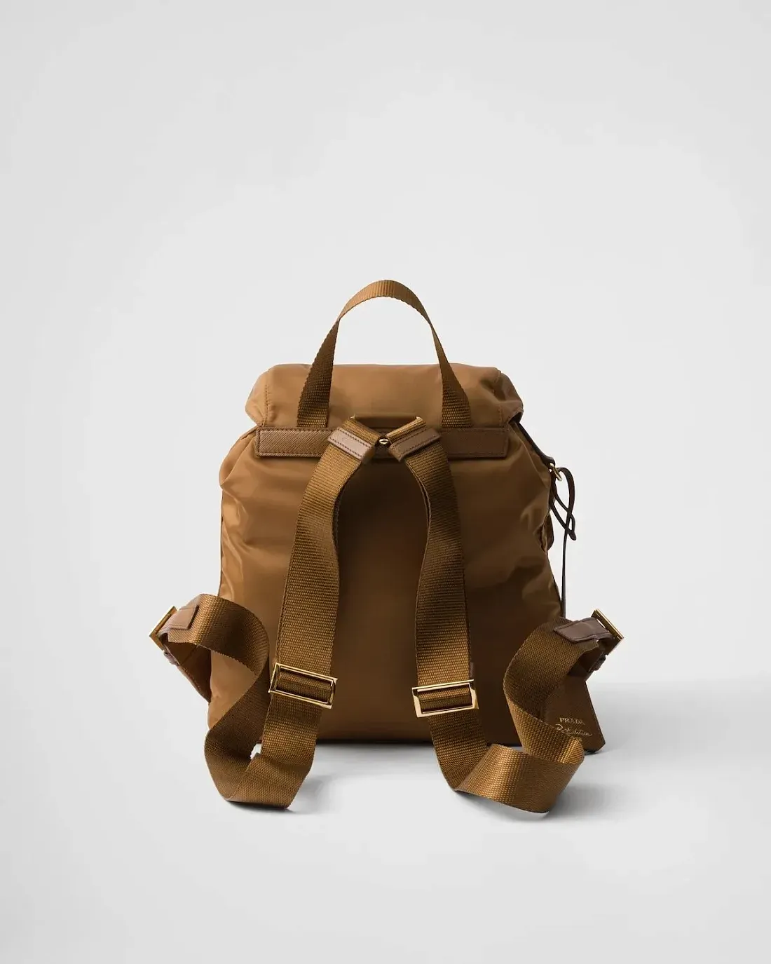 Prada Маленький рюкзак Re-Edition 1978 из нейлона Re-Nylon Brandy - фото 3