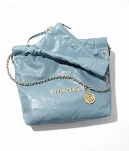 Chanel Сумка Mini 22 Bleu - фото 2