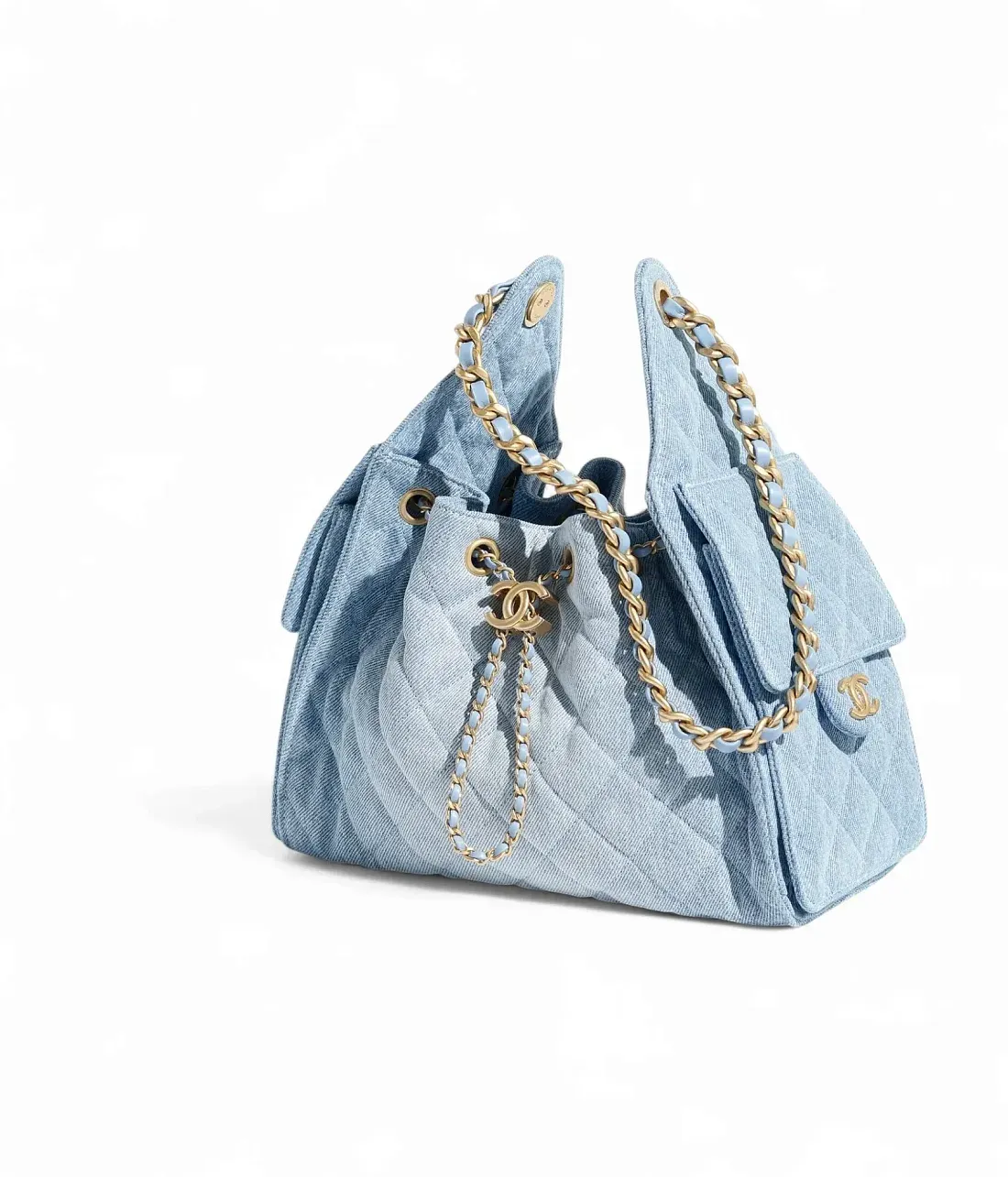 Chanel Маленькая сумка 25 Blue - фото 2