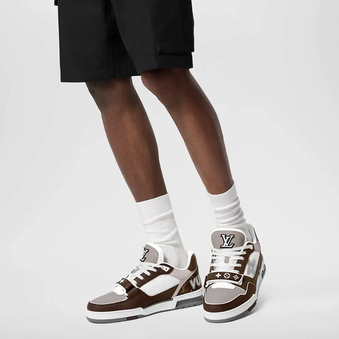 Louis Vuitton Кроссовки LV Trainer Coffee - фото 4
