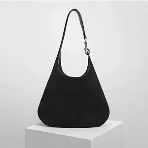 Phoebe Philo Сумка Bean Black Suede - фото 5