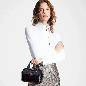 Louis Vuitton Сумка Speedy 18 с плечевым ремнем - фото 2