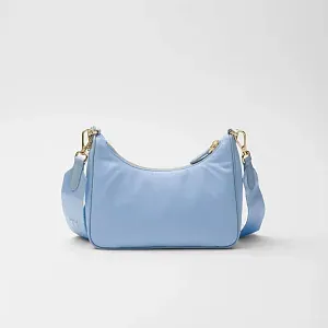 Prada Сумка Re-Edition 2005 из Re-Nylon Pale Blue - фото 4