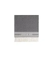 Dior Шарф Oblique Grey - фото 1