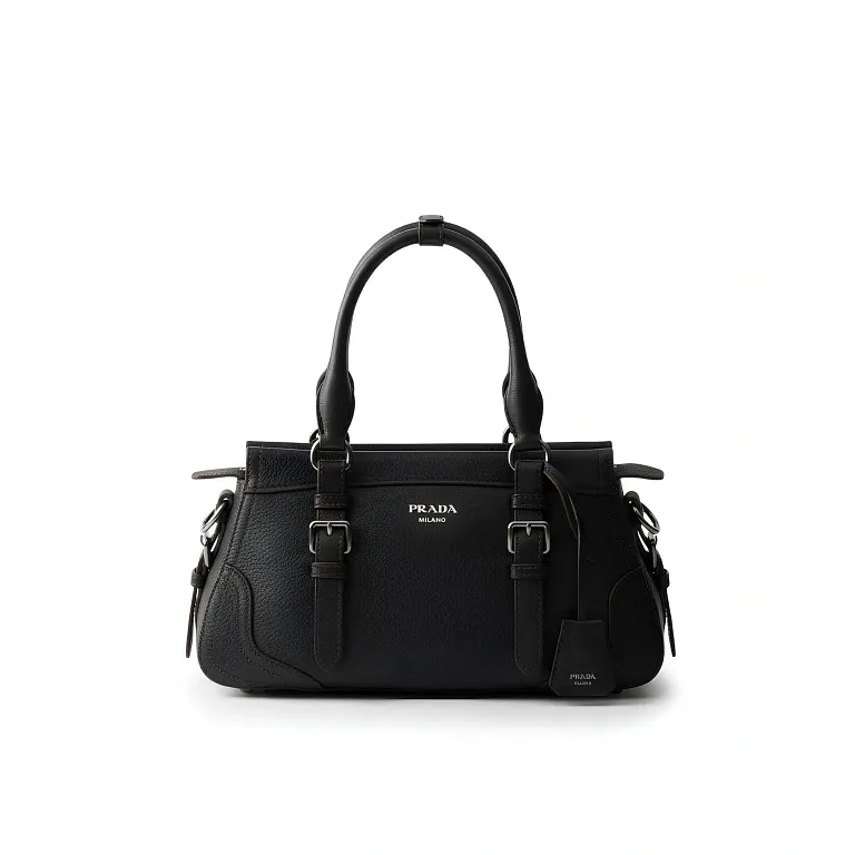 Большая сумка-тоут Prada Black - фото 1