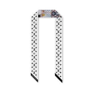 Louis Vuitton Шелковая лента Let's Go BB Black - фото 4