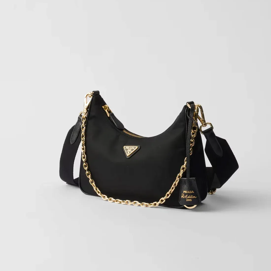Prada Сумка Re-Edition 2005 из Re-Nylon Black - фото 3