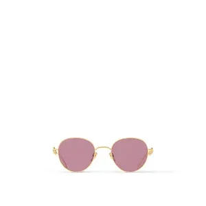 Louis Vuitton Солнцезащитные очки My Chain Small Round Pink - фото 1