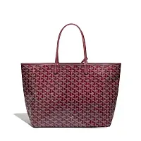 Goyard Сумка-тоут Saint Louis PM Burgundy - фото 1