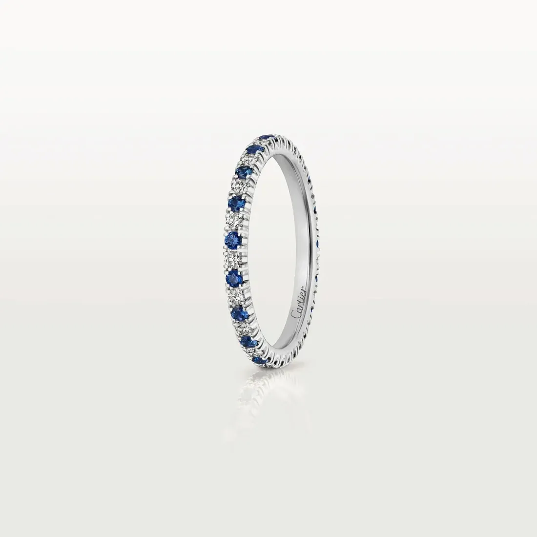 Cartier Обручальное кольцо c сапфирами Etincelle de 2 мм - фото 2