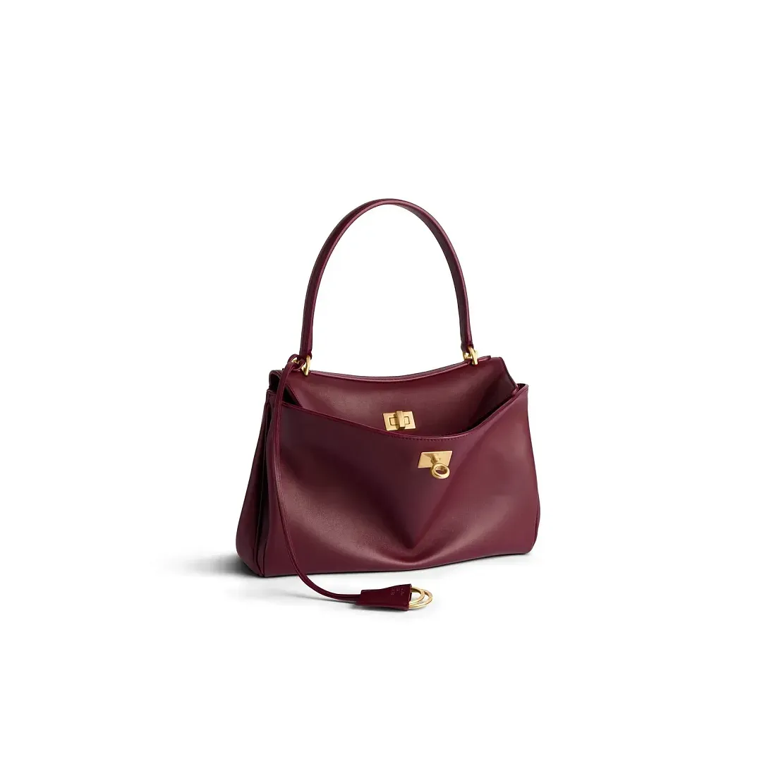 Balenciaga Сумка Rodeo маленького формата Dark Burgundy - фото 2