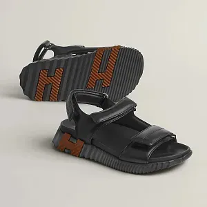 Hermès Сандалии Junior Sandal Blаck - фото 1