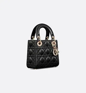 Dior Сумка Lady мини-формата Black - фото 4