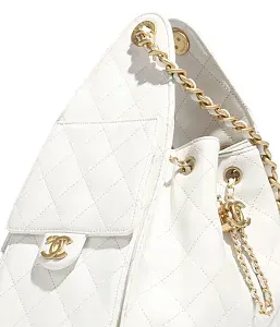 Chanel Маленькая сумка 25 White - фото 3