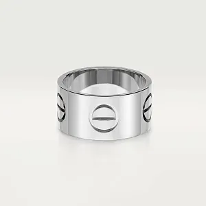 Cartier Кольцо Love большая модель White Gold - фото 1