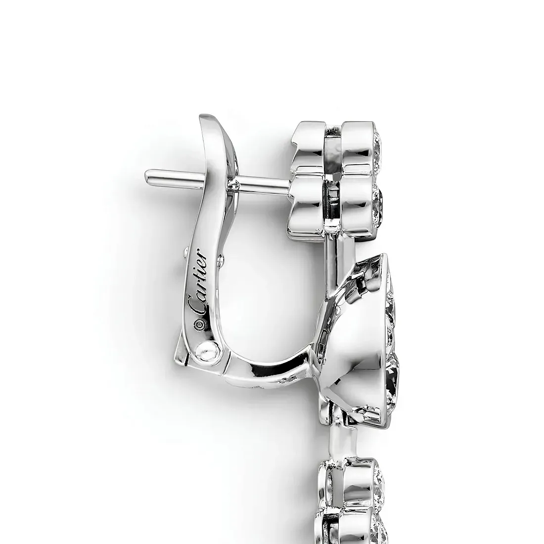 Cartier Серьги Pluie de earrings, diamonds - фото 4