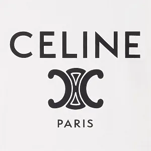 Celine Футболка с логотипом - фото 3