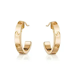 Cartier Серьги Love hoop earrings, small model - фото 1