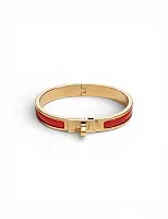 Hermès Браслет Mini Clic Kelly Rouge Amarante - фото 1