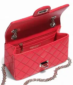 Chanel Сумка Mini 2.55 Rouge Fonce - фото 3