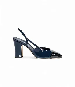 Chanel Лакированные слингбэки - фото 1