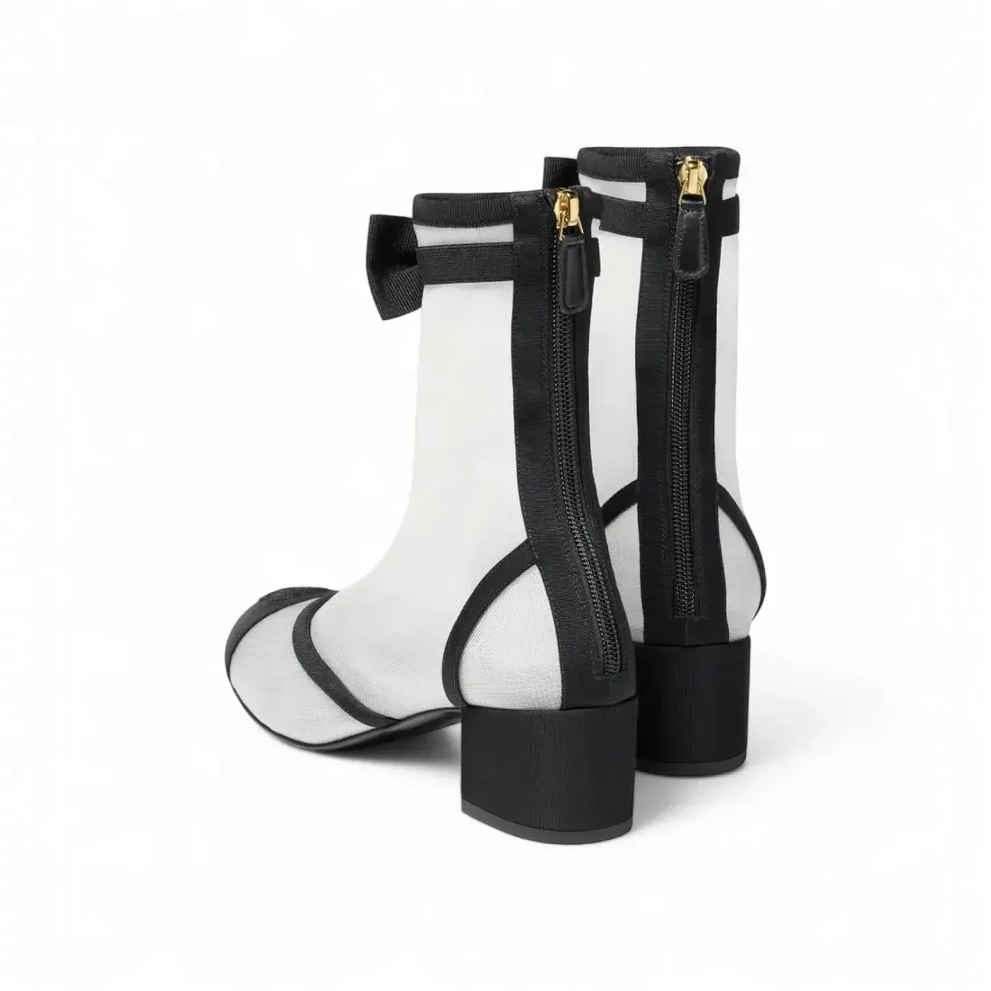 Chanel Ботильоны White / Black - фото 3