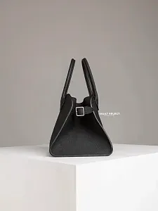 The Row Сумка Soft Margaux 10 из кожи Black - фото 10
