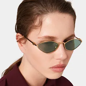 Miu Miu Солнцезащитные очки Water Green - фото 5