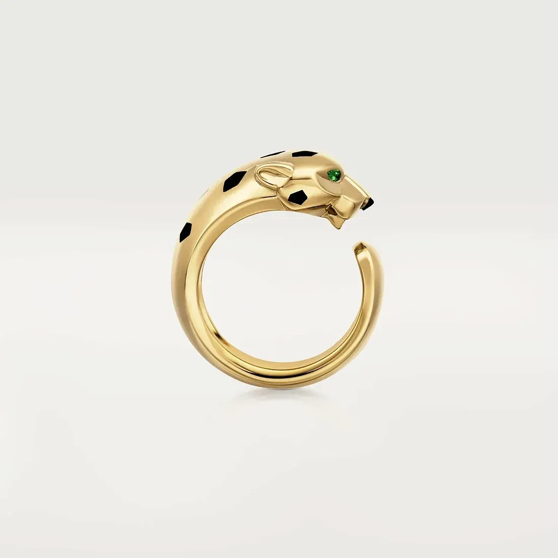 Cartier Кольцо средняя модель Panthere de Yellow Gold - фото 3