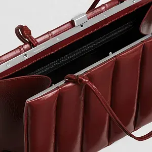 Phoebe Philo Cумка Drive Lipstick Red - фото 3