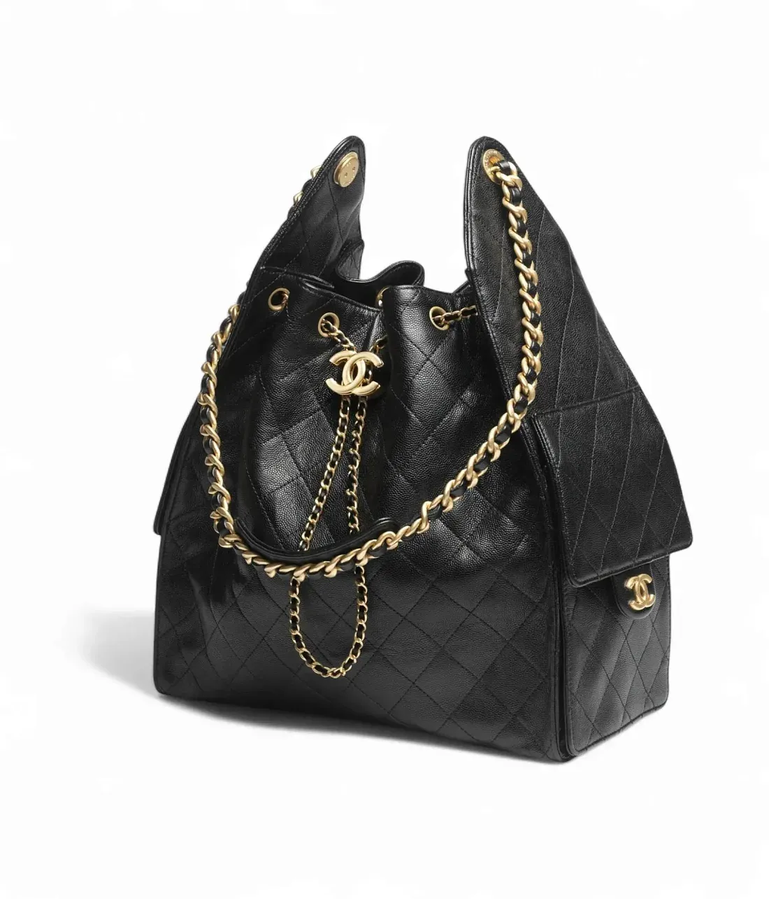 Chanel Средняя сумка 25 Black - фото 2