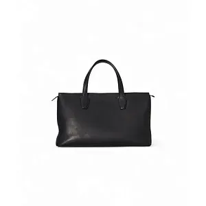 The Row Сумка Marcel Deep Brown из кожи Black - фото 1