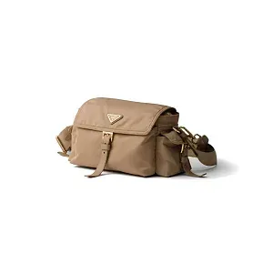 Prada Сумка средняя Explore Camel Brown - фото 2