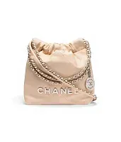 Chanel Мини-сумка 22 Beige - фото 1