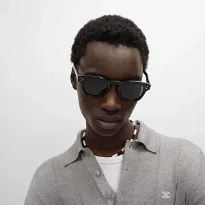 Celine Солнцезащитные очки Black Frame 42 Men Black - фото 2