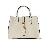 Gucci Сумка-тоут с застежкой-крючком Ivory - фото 1