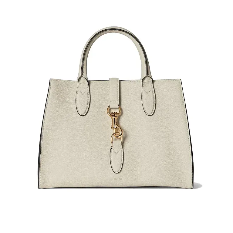 Сумка-тоут с застежкой-крючком Gucci Ivory - фото 1