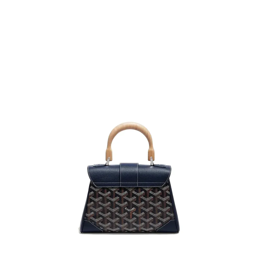Goyard Мини-сумка Saigon Souple Navy Blue - фото 2