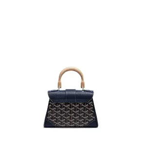 Goyard Мини-сумка Saigon Souple Navy Blue - фото 2