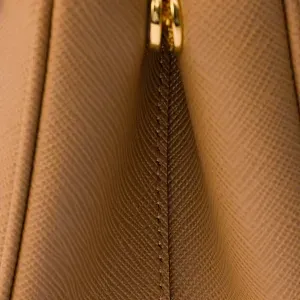 Prada Мини-сумка Galleria из сафьяновой кожи Natural - фото 5