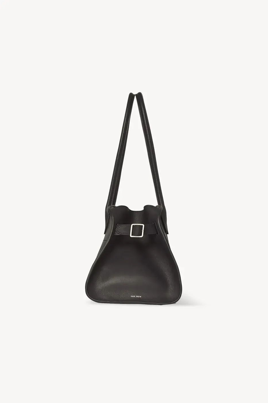 The Row Сумка Margaux Shoulder 12 из кожи Black - фото 2