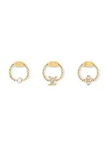 Louis Vuitton Набор из 3 колец Lady Gold - фото 1